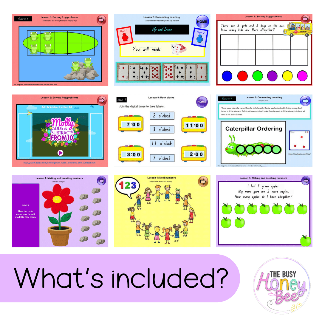 Early Stage 1 Term 2 Maths Teaching Slides Mega Bundle - Teaching Slides