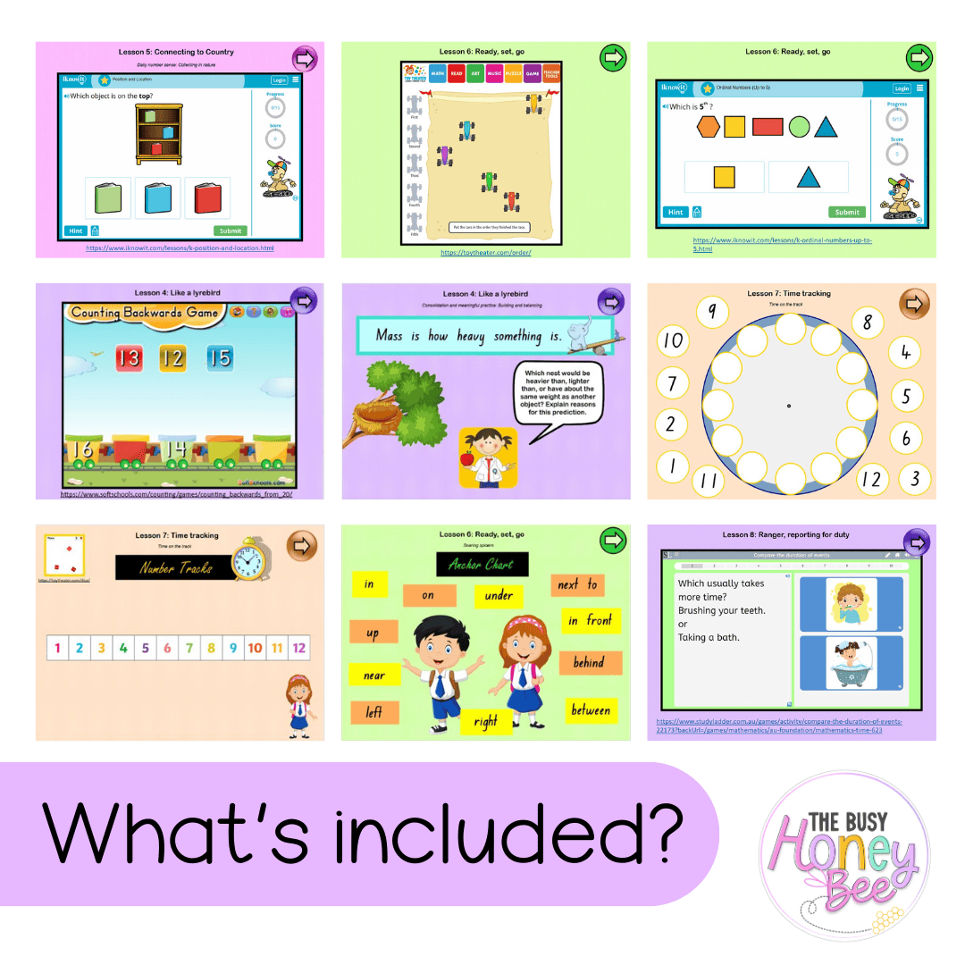 Early Stage 1 Term 3 Maths Teaching Slides Mega Bundle 2022 - Teaching Slides