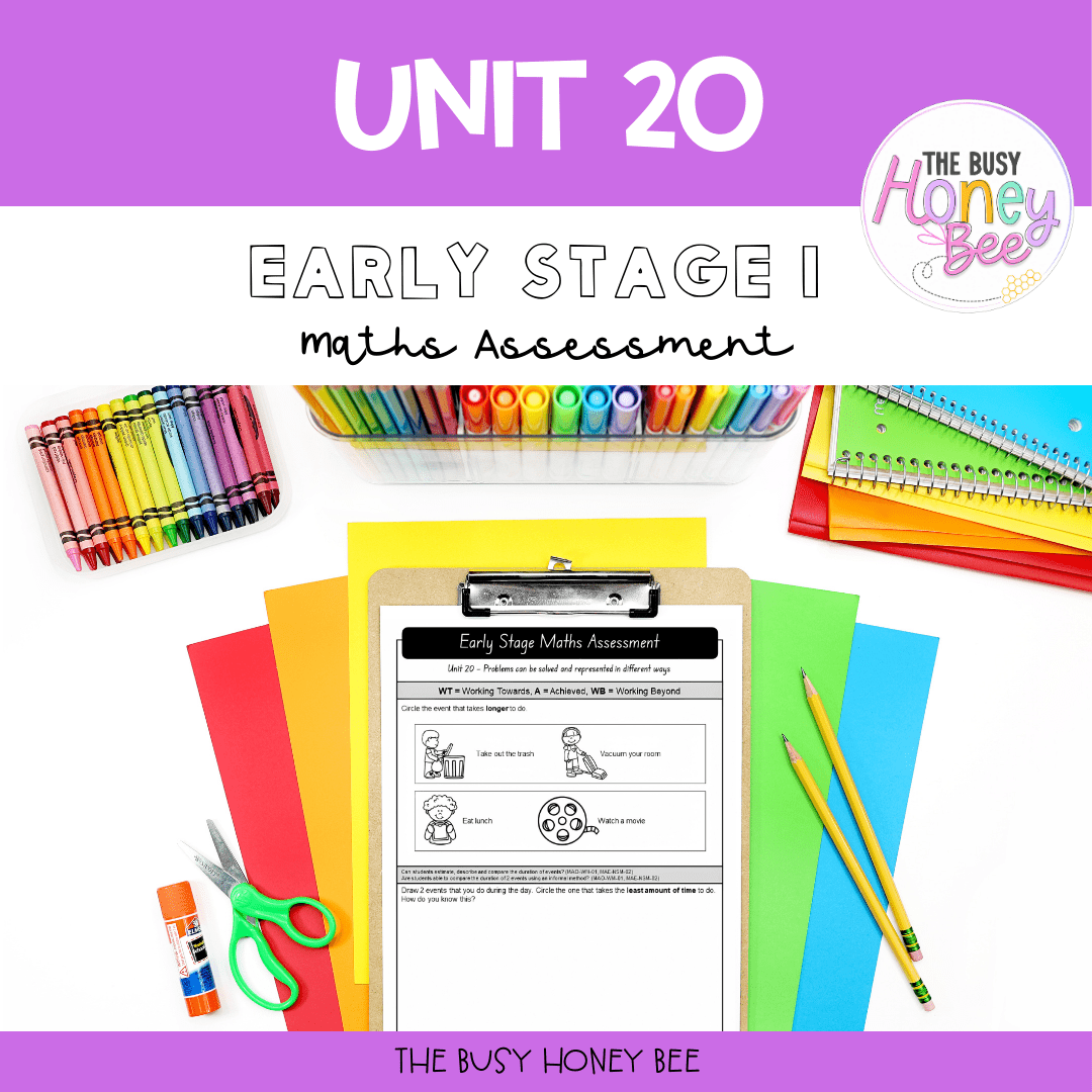 Early Stage 1 Term 4 Maths Assessment Bundle - Assessment