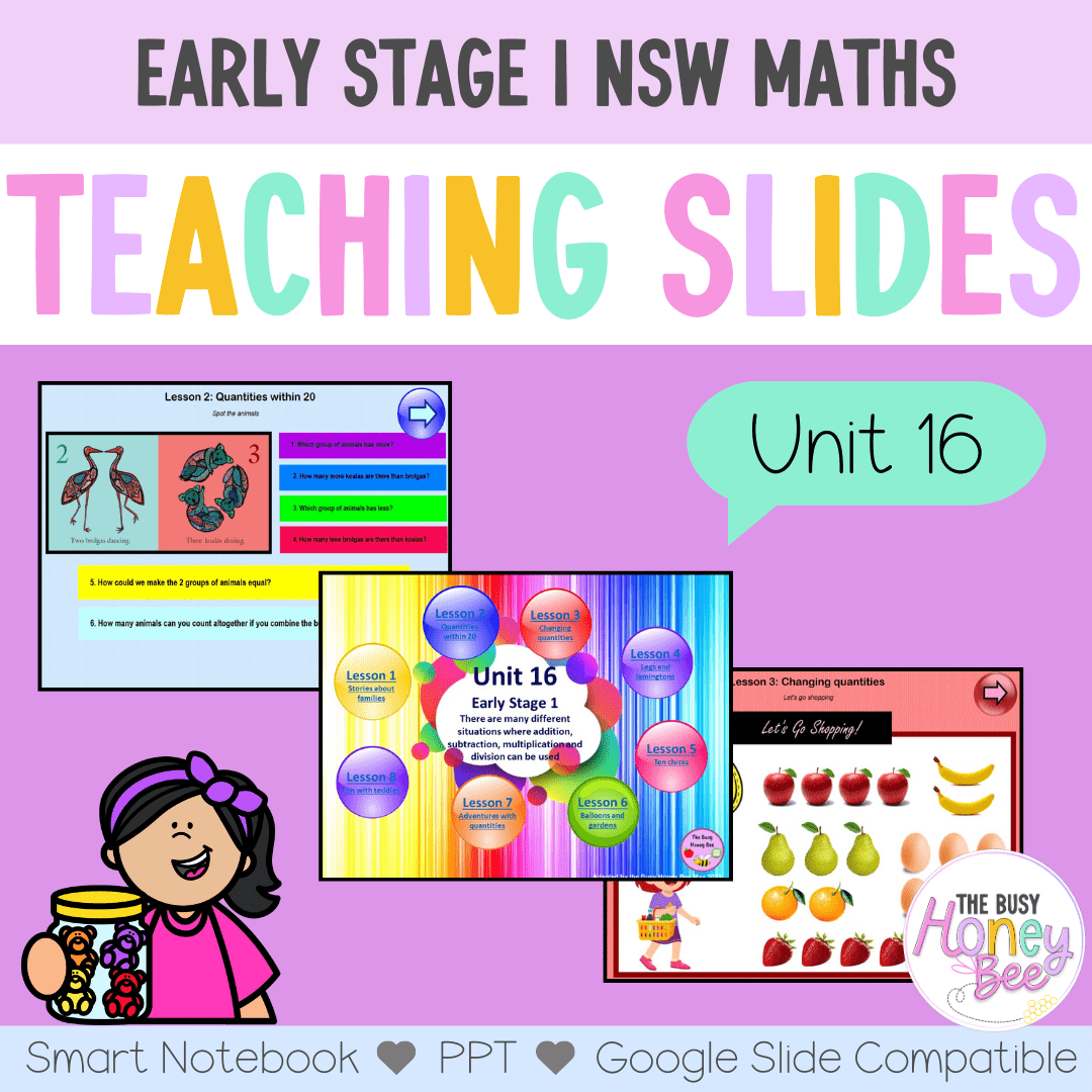Early Stage 1 Term 4 Maths Teaching Slides Mega Bundle - Teaching Slides