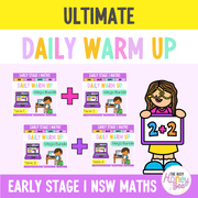 Early Stage 1 Ultimate Australian | NSW Math Daily Review | Warm-Up Mega Bundle - Warm Up | Revision