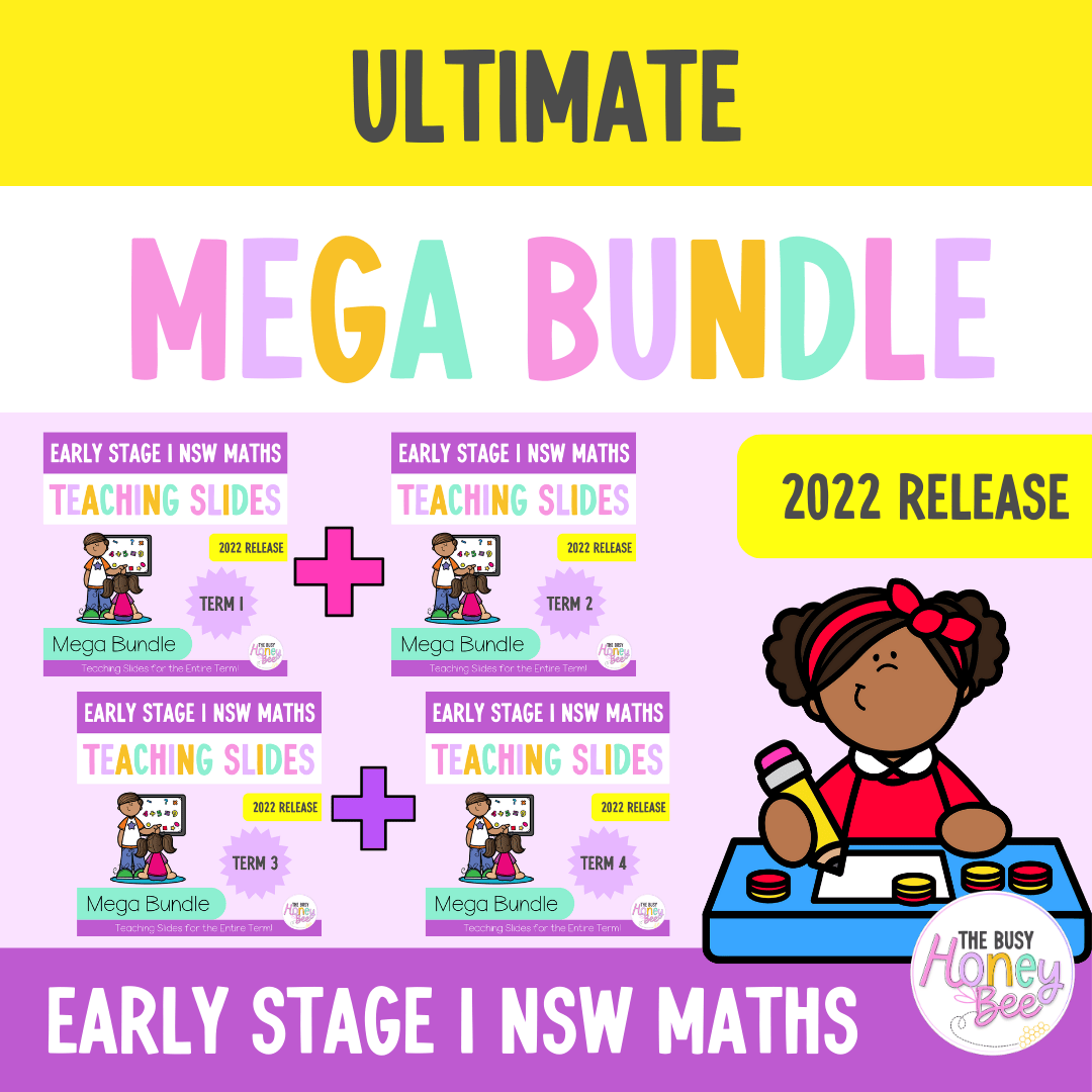 Early Stage 1 Ultimate Maths Teaching Slides Mega Bundle 2022 - Teaching Slides