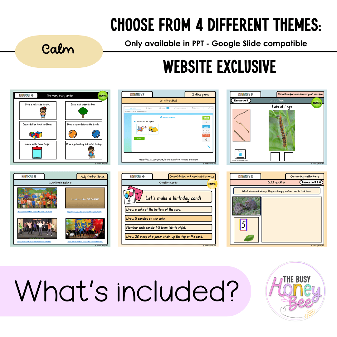 Early Stage 1 Unit 10 NSW Maths Teaching Slides 2022 - Teaching Slides