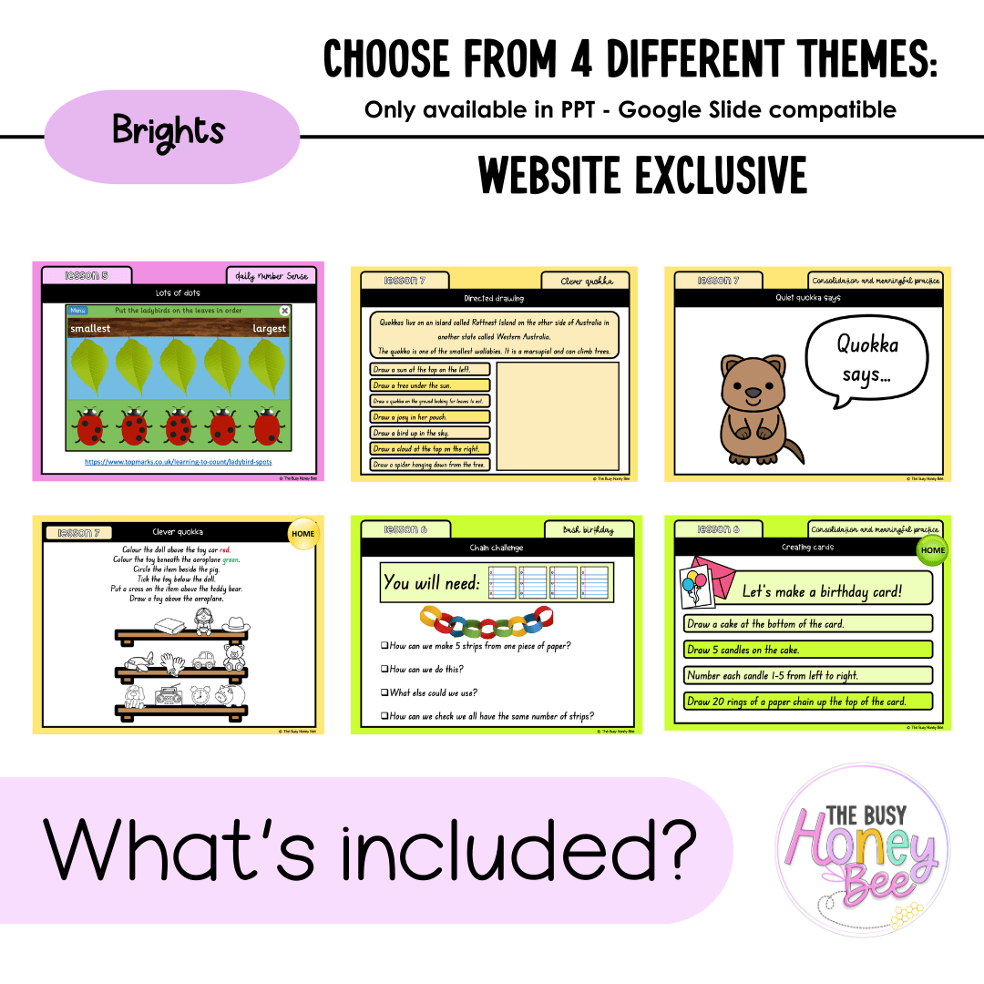 Early Stage 1 Unit 10 NSW Maths Teaching Slides 2022 - Teaching Slides