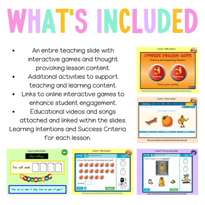 Early Stage 1 Unit 10 NSW Maths Teaching Slides - Teaching Slides