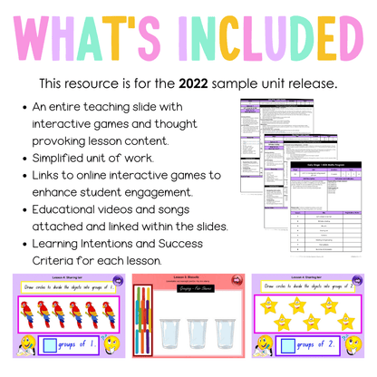 Early Stage 1 Unit 13 NSW Maths Teaching Slides 2022 - Teaching Slides