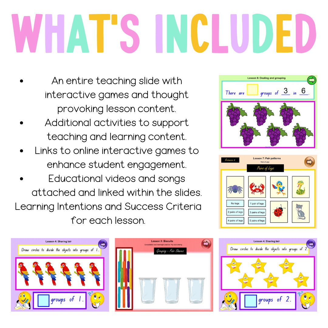 Early Stage 1 Unit 13 NSW Maths Teaching Slides - Teaching Slides