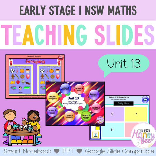 Early Stage 1 Unit 13 NSW Maths Teaching Slides - Teaching Slides