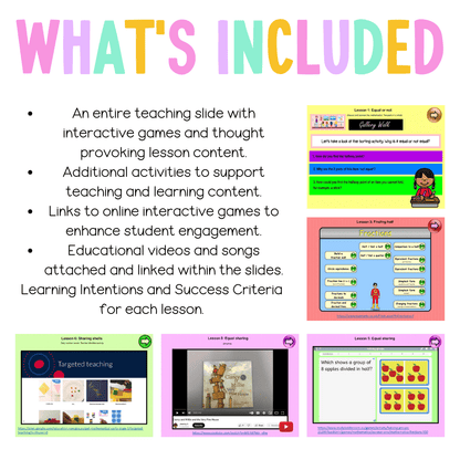 Early Stage 1 Unit 15 NSW Maths Teaching Slides - Teaching Slides