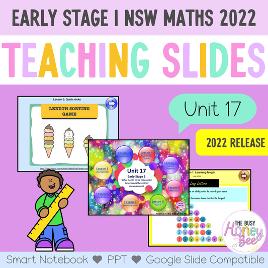 Early Stage 1 Unit 17 NSW Maths Teaching Slides 2022 - Teaching Slides