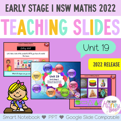 Early Stage 1 Unit 19 NSW Maths Teaching Slides 2022 - Teaching Slides