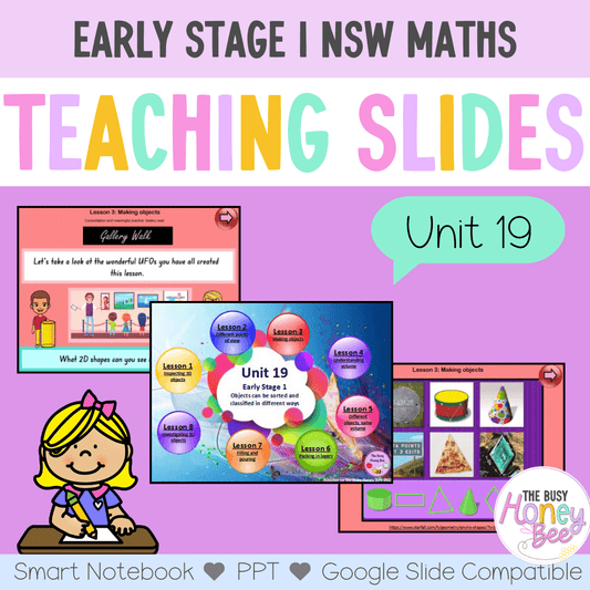 Early Stage 1 Unit 19 NSW Maths Teaching Slides - Teaching Slides