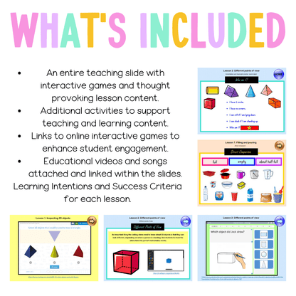 Early Stage 1 Unit 19 NSW Maths Teaching Slides - Teaching Slides