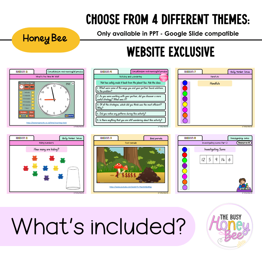 Early Stage 1 Unit 20 NSW Maths Teaching Slides 2022 - Teaching Slides