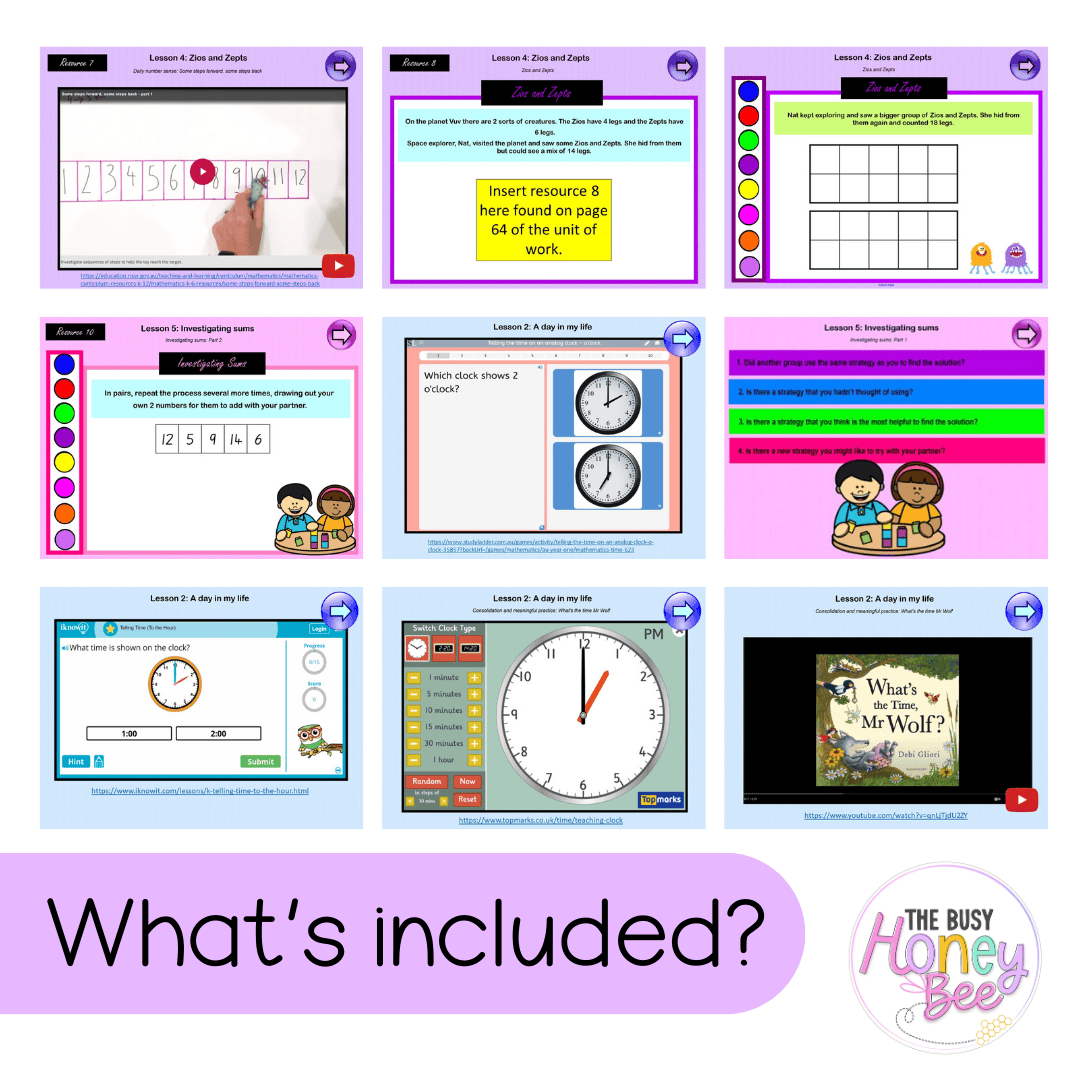 Early Stage 1 Unit 20 NSW Maths Teaching Slides 2022 - Teaching Slides