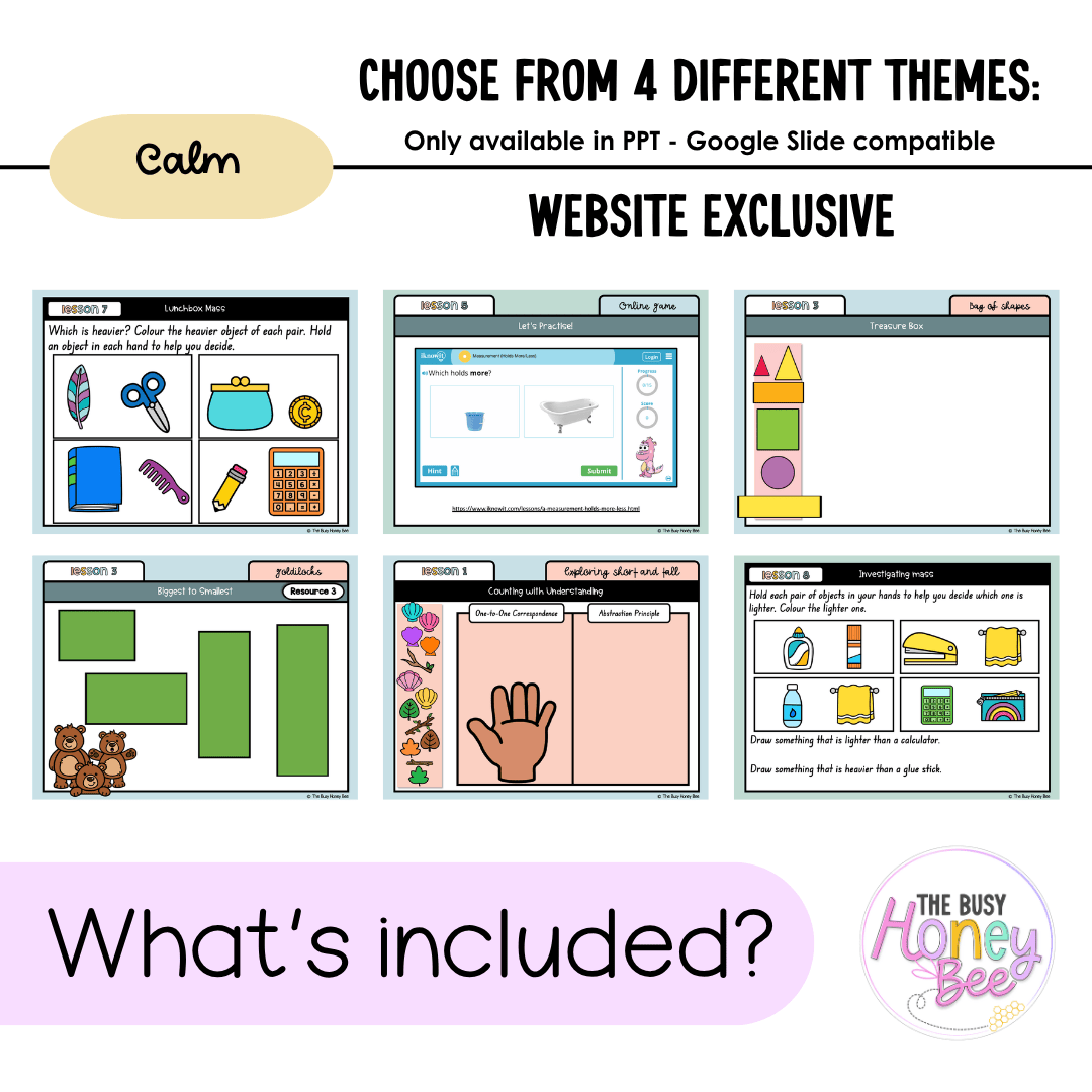 Early Stage 1 Unit 3 NSW Maths Teaching Slides 2022 - Teaching Slides