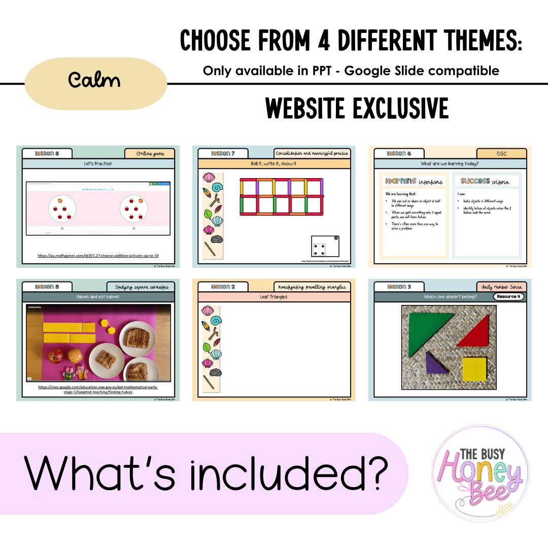 Early Stage 1 Unit 5 NSW Maths Teaching Slides 2022 - Teaching Slides