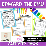 Edward the Emu Activity Pack - Activity Pack