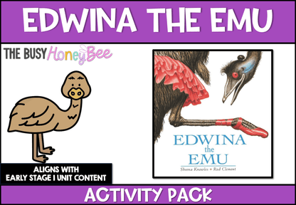 Edwina the Emu Activity Pack - Activity Pack