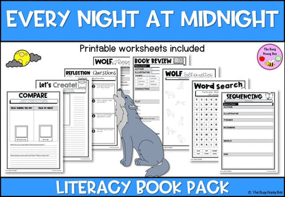 Every Night at Midnight - CBCA 2024 - Literacy Book Pack - Activity Pack