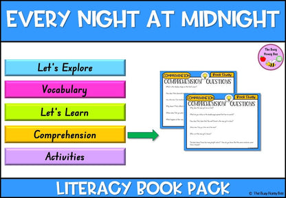 Every Night at Midnight - CBCA 2024 - Literacy Book Pack - Activity Pack