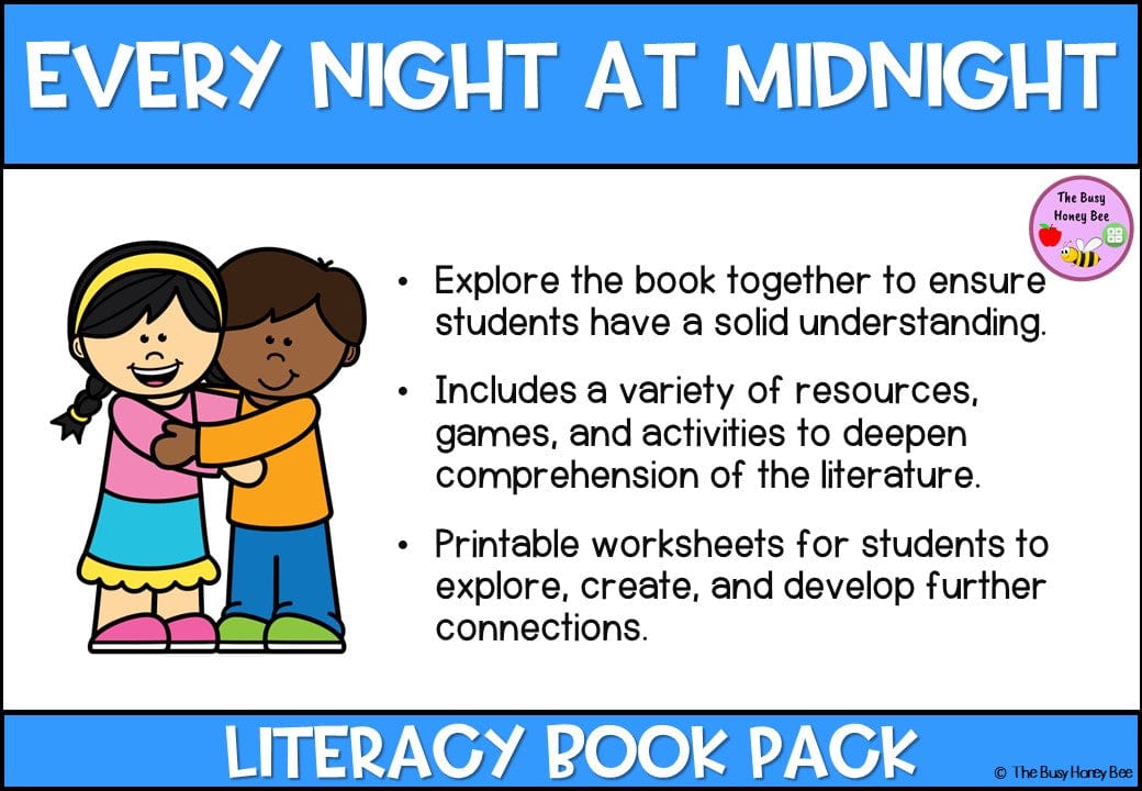 Every Night at Midnight - CBCA 2024 - Literacy Book Pack - Activity Pack