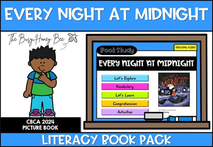 Every Night at Midnight - CBCA 2024 - Literacy Book Pack - Activity Pack