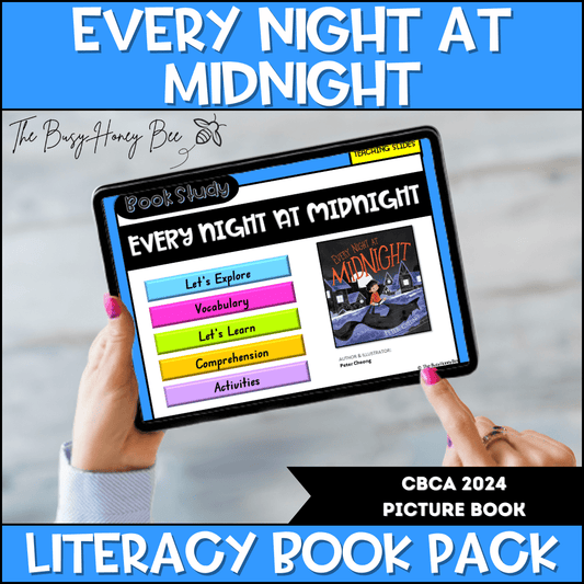 Every Night at Midnight - CBCA 2024 - Literacy Book Pack - Activity Pack