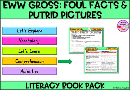 Eww Gross - Foul Facts and Putrid Pictures - CBCA 2024 - Literacy Book Pack - Activity Pack