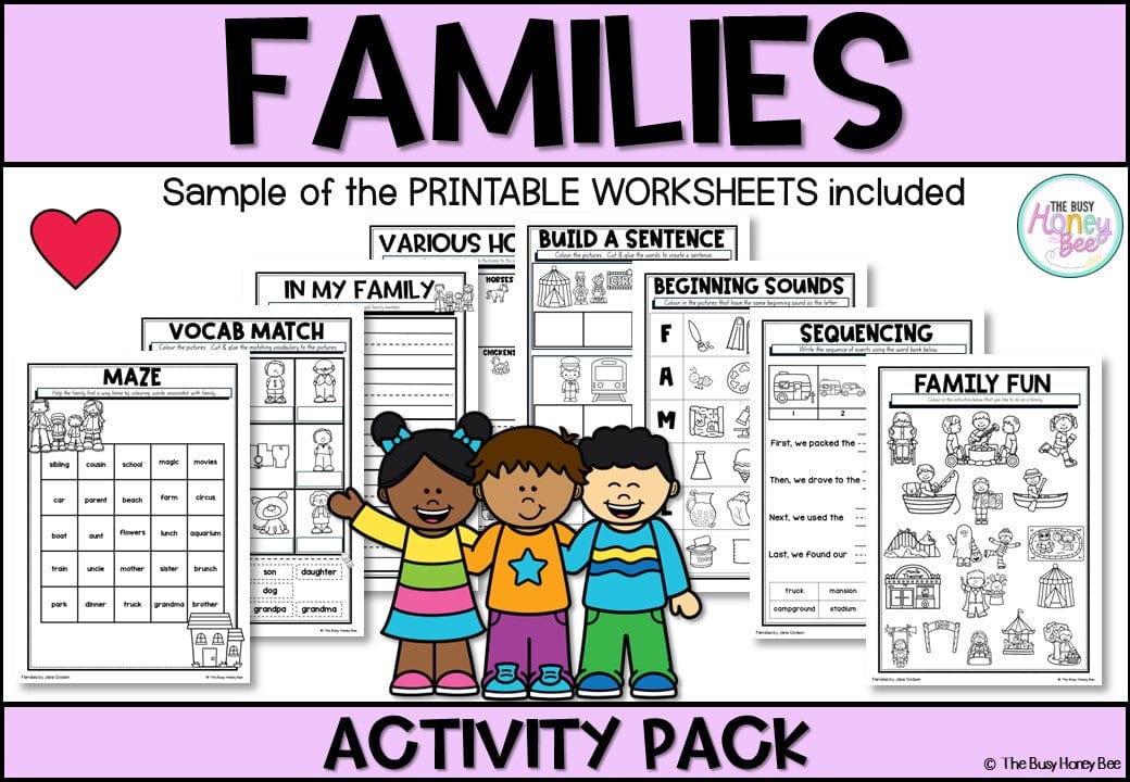 Families Activity Pack - Activity Pack
