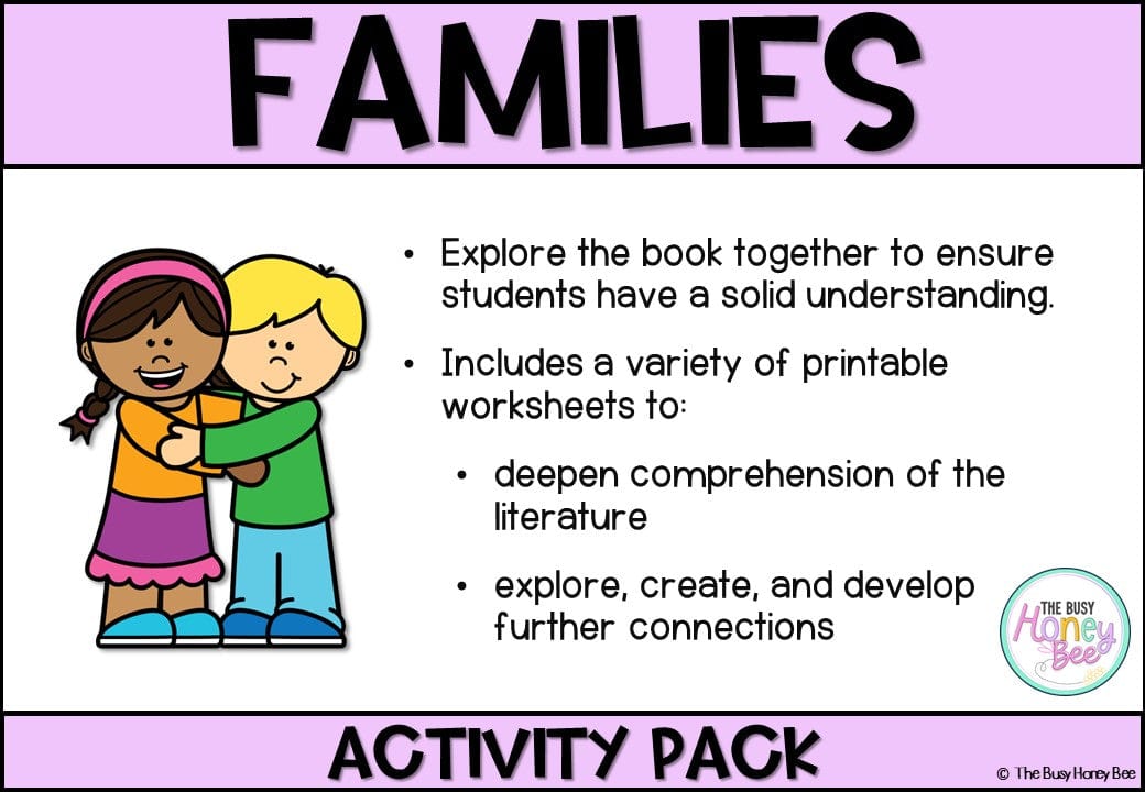 Families Activity Pack - Activity Pack