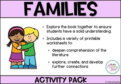 Families Activity Pack - Activity Pack