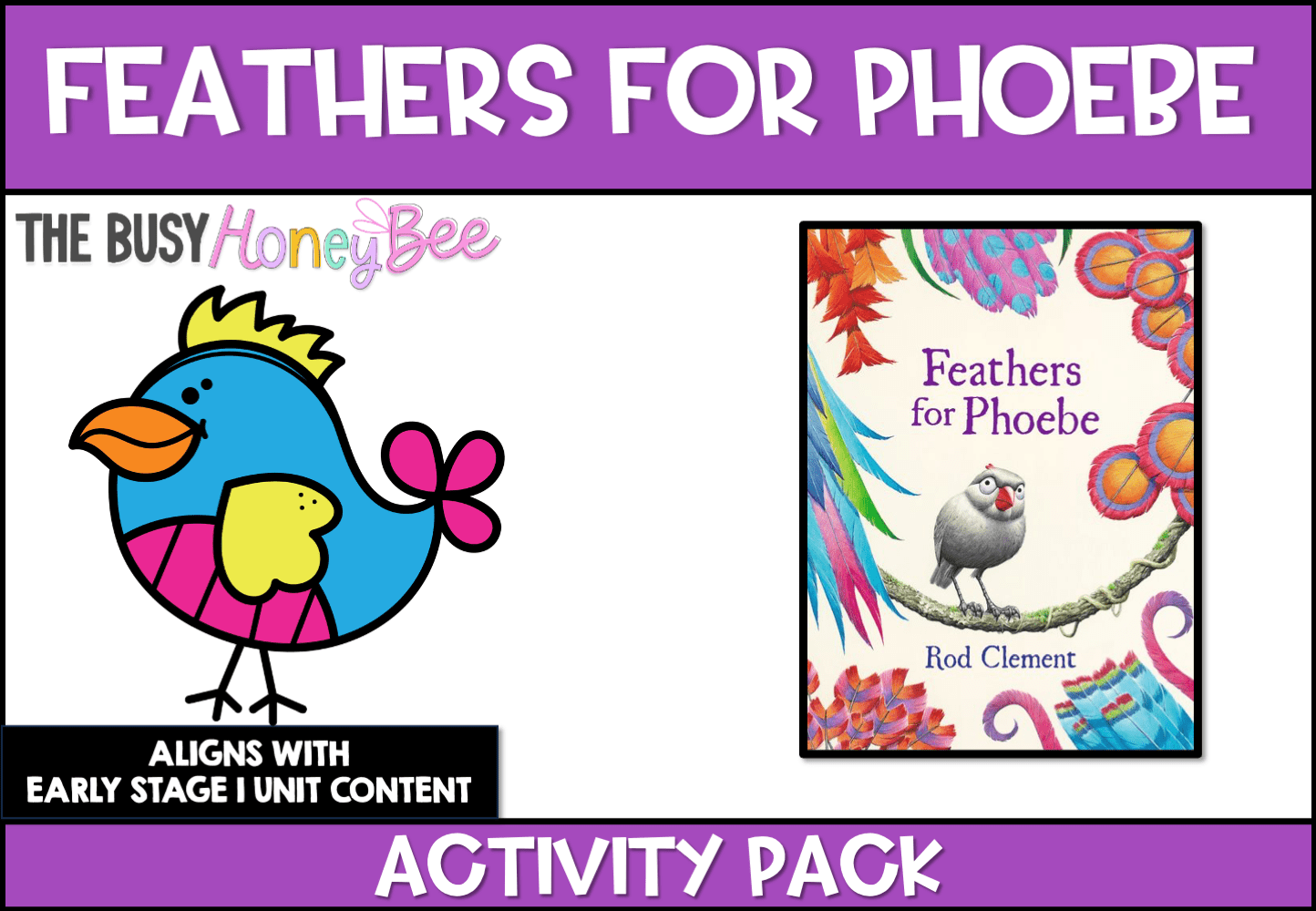 Feather for Phoebe Activity Pack -