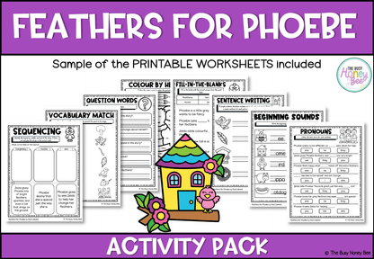 Feather for Phoebe Activity Pack -