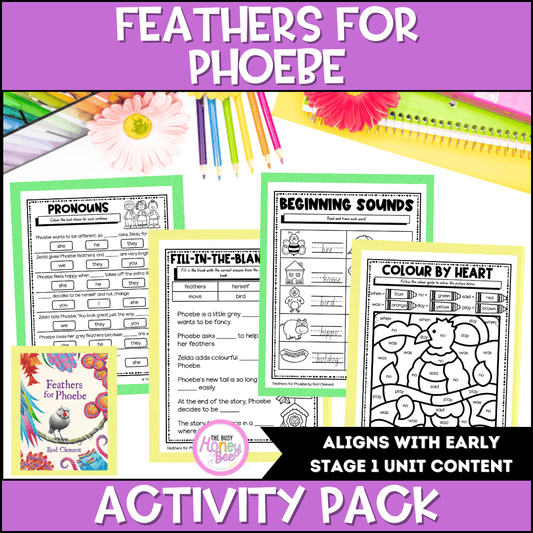 Feather for Phoebe Activity Pack -