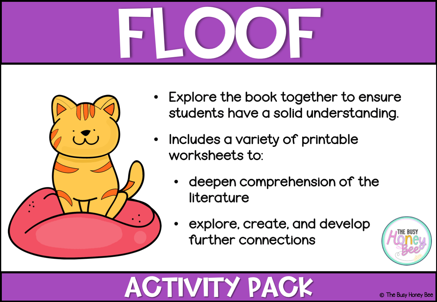 Floof by Heidi McKinnon Activity Pack - Activity Pack