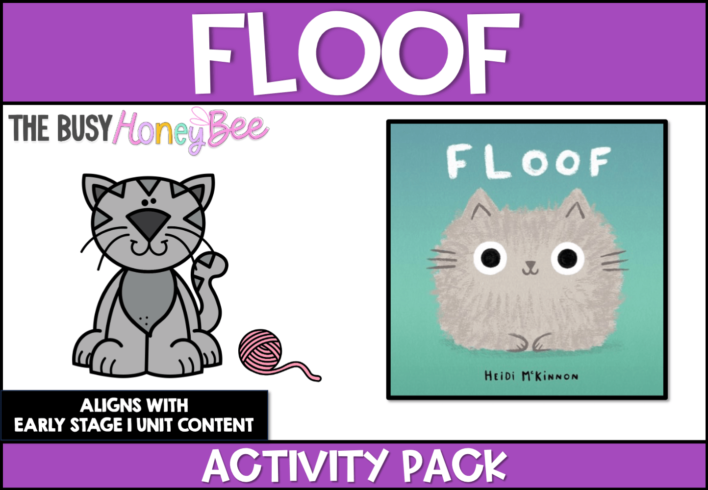 Floof by Heidi McKinnon Activity Pack - Activity Pack