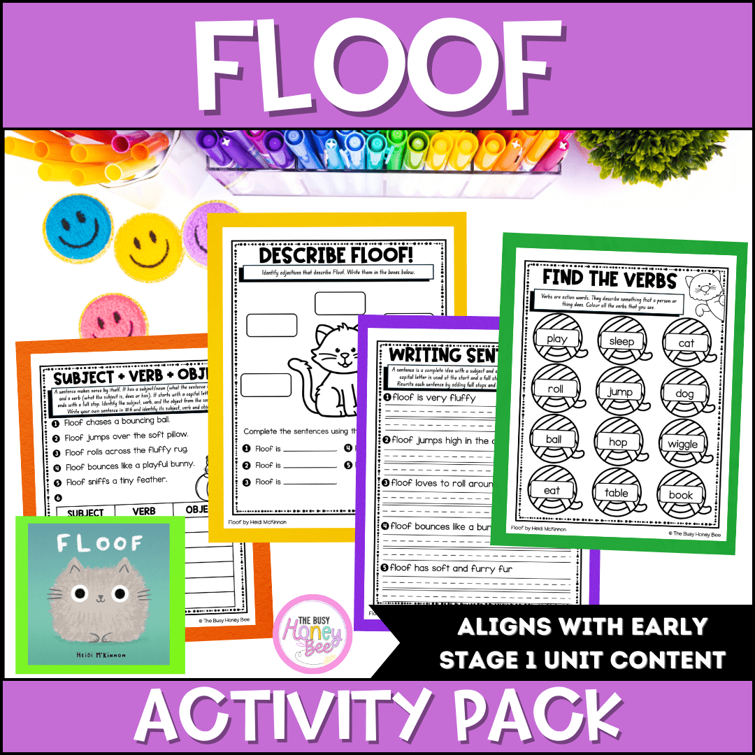 Floof by Heidi McKinnon Activity Pack - Activity Pack