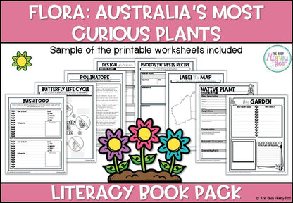 Flora: Australia’s Most Curious Plants by Tania McCartney - CBCA 2025 - Literacy Book Pack - Activity Pack