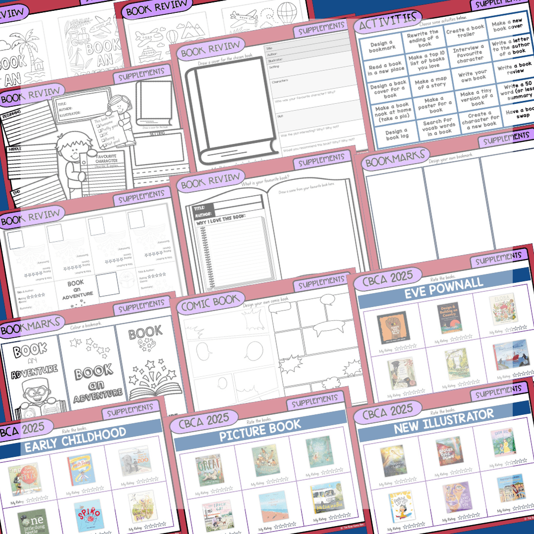 FREEBIE - CBCA 2025 Book Week Package - Activity Pack