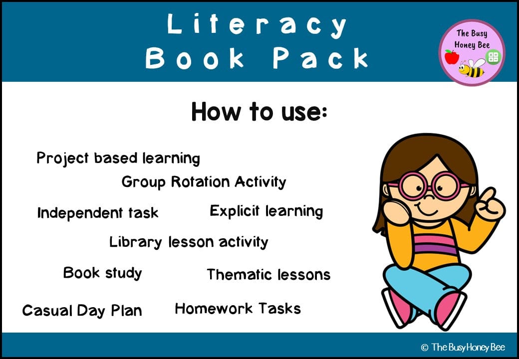 FREEBIE - Walk of the Whales Literacy Book Pack - Activity Pack