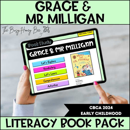 Grace and Mr Milligan - CBCA 2024 - Literacy Book Pack - Activity Pack