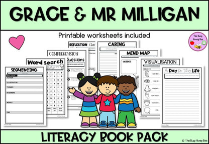 Grace and Mr Milligan - CBCA 2024 - Literacy Book Pack - Activity Pack