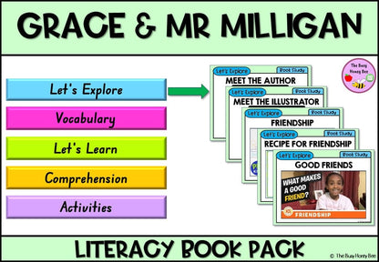 Grace and Mr Milligan - CBCA 2024 - Literacy Book Pack - Activity Pack