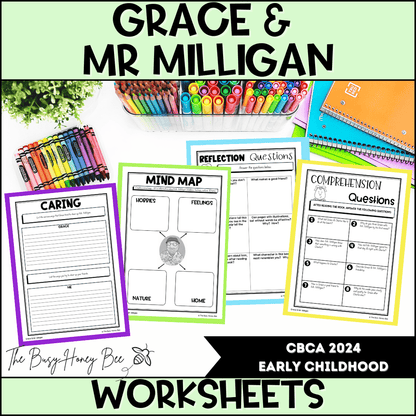 Grace and Mr Milligan - CBCA 2024 - Literacy Book Pack - Activity Pack