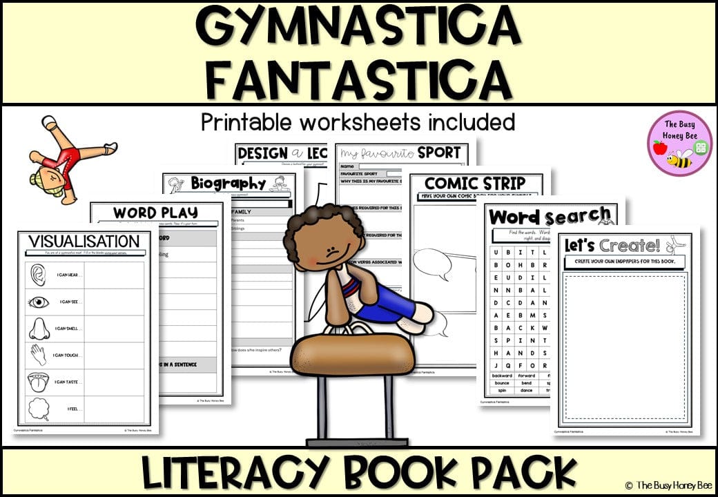 Gymnastica Fantastica - CBCA 2024 - Literacy Book Pack - Activity Pack