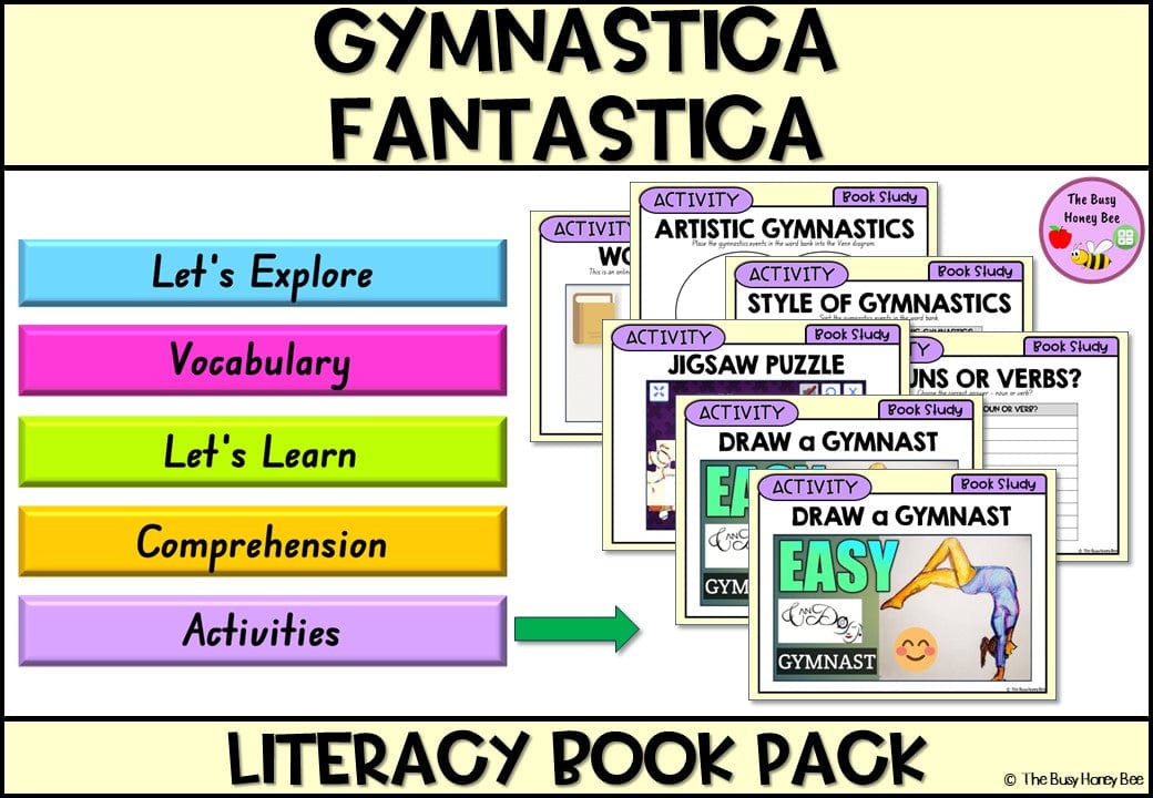Gymnastica Fantastica - CBCA 2024 - Literacy Book Pack - Activity Pack