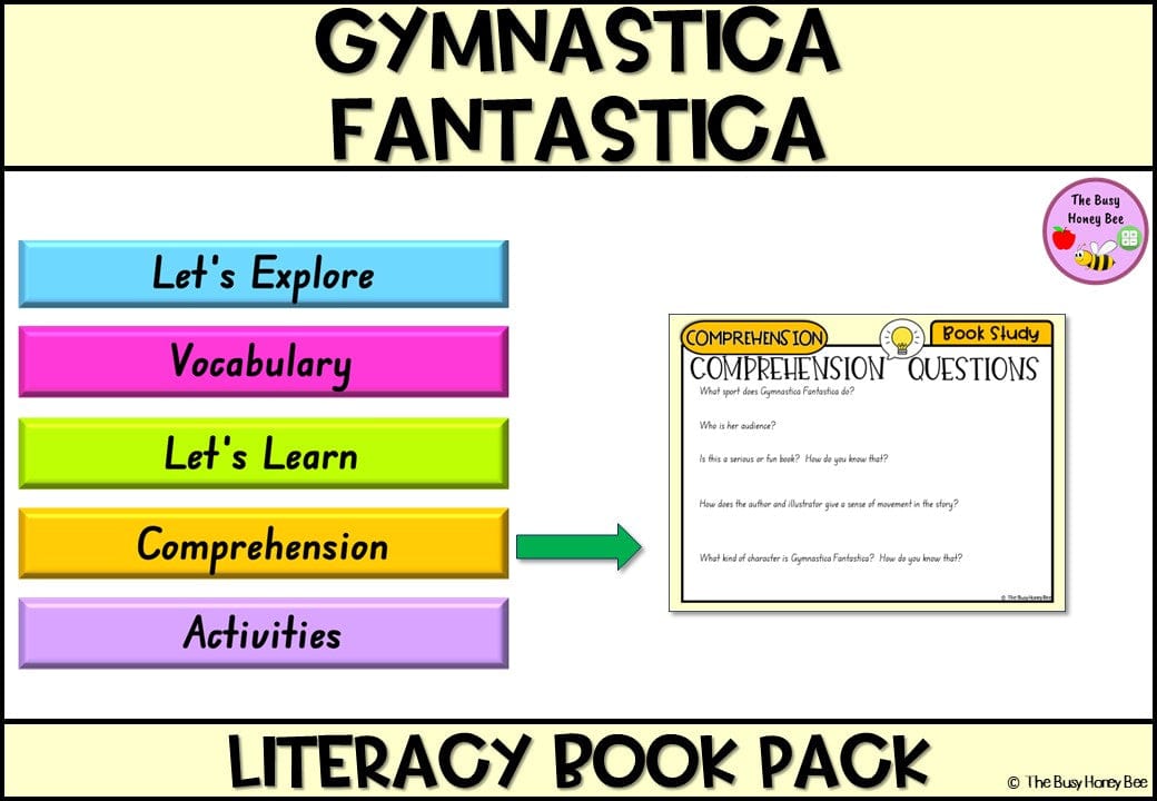 Gymnastica Fantastica - CBCA 2024 - Literacy Book Pack - Activity Pack
