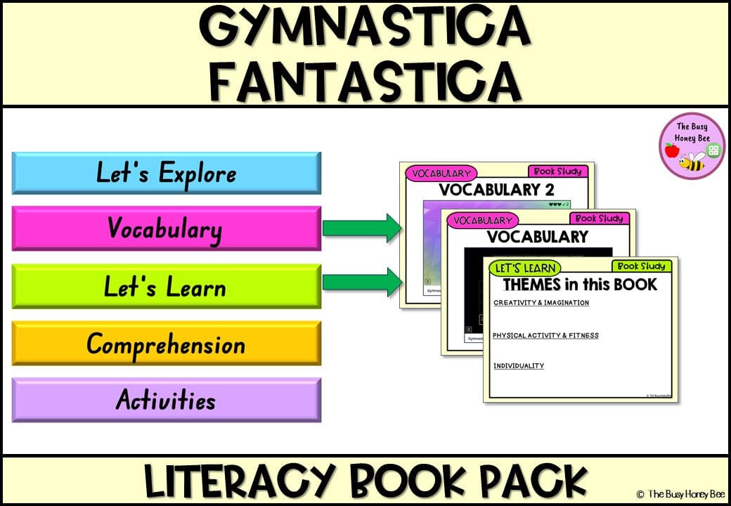 Gymnastica Fantastica - CBCA 2024 - Literacy Book Pack - Activity Pack