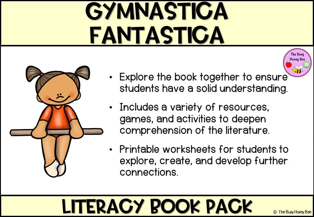 Gymnastica Fantastica - CBCA 2024 - Literacy Book Pack - Activity Pack